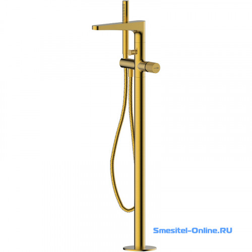 Фото Смеситель для ванны Wasserkraft Schunter 8221 золото матовое